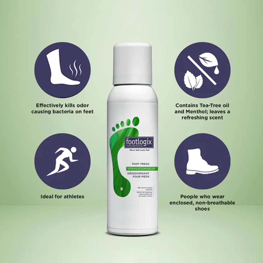 Foot Fresh Deodorant Sprey (9) 125 ml.